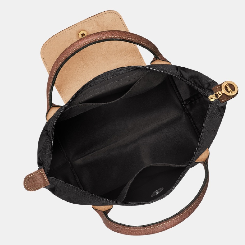 Longchamp LE PLIAGE ORIGINAL S HANDBAG Black - Recycled Canvas - Picture 5 of 11